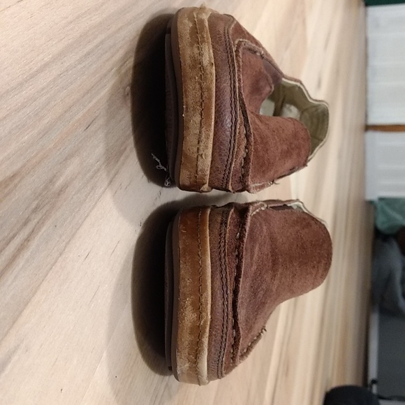 Olukai Puhalu Brown Suede Moccasin Slide main image 5